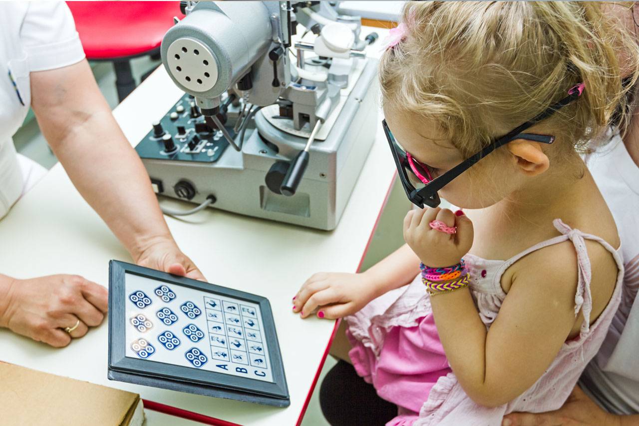 school copy on chalkboard - Pediatric Eye Exams in Montevallo, AL